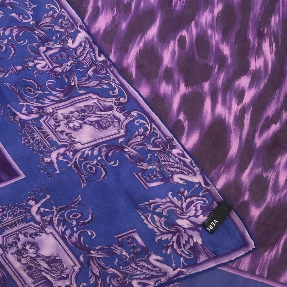 Authentic Versace Silk Scarf